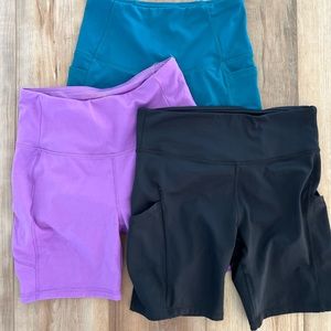 Bundle Bike Shorts- 2 All in Motion, 1 Calia S/M